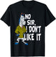 Ren and Stimpy No Sir Mr. Horse T-Shirt - T-Shirt | Black