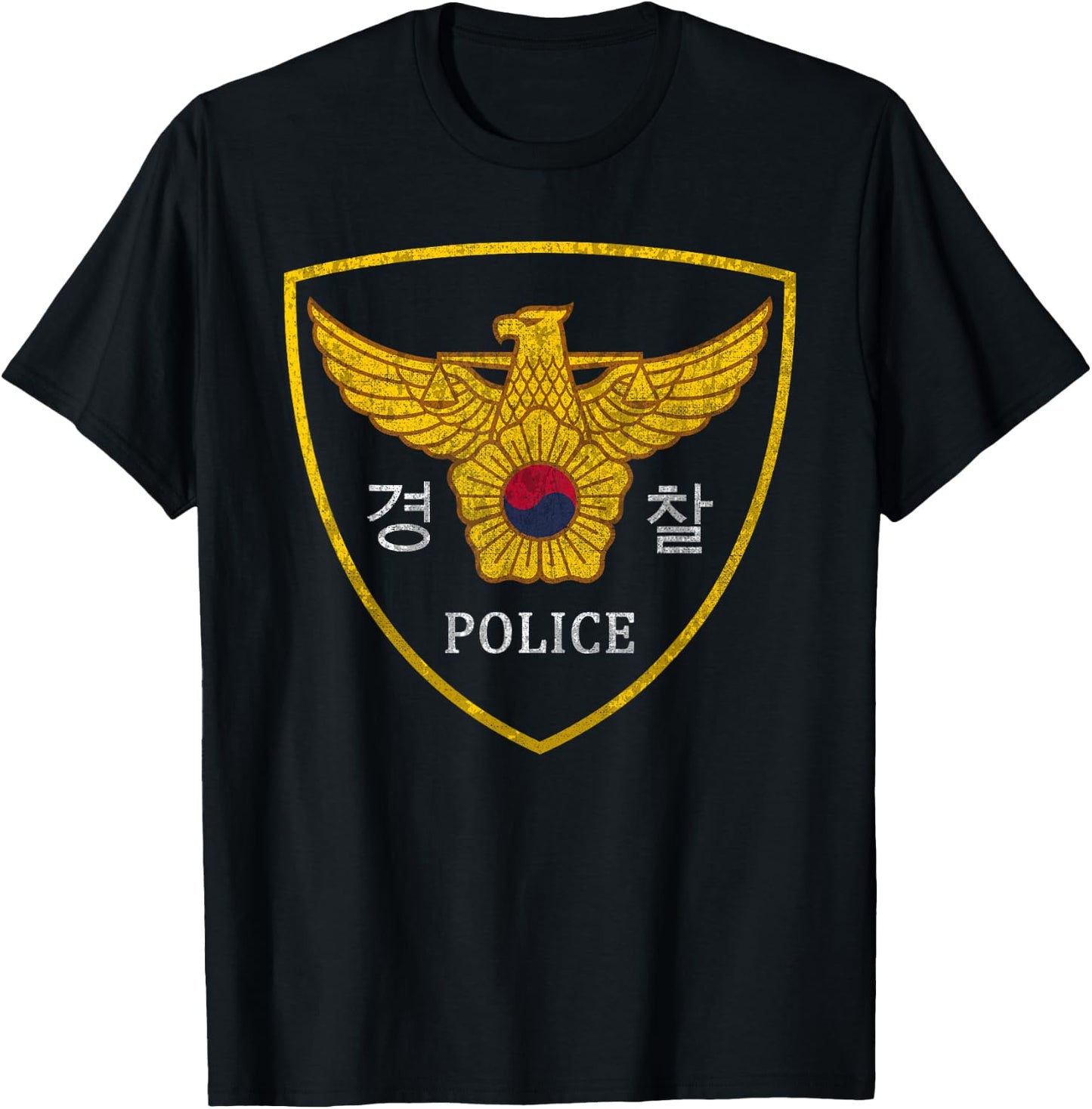 Korean National Police Seoul Police SWAT T-Shirt - T-Shirt | Black