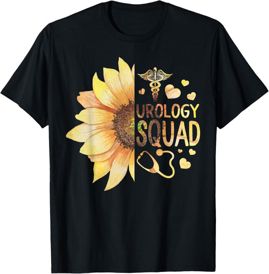 Urology Nurse Squad Urologist Specialist Dialysis Technician T-Shirt - T-Shirt | Black