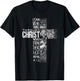 Christian Jesus Lion of Tribe Judah Cross Lion of Judah T-Shirt - T-Shirt | Black