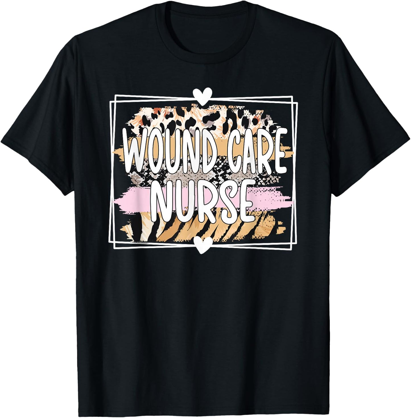 Wound Care Nurse Appreciation Wound Care Nursing T-Shirt - T-Shirt | Black