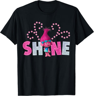 DreamWorks Trolls Poppy Shine T-Shirt - T-Shirt | Black