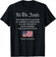 The Greatest Danger to Freedom Quote Thomas Jefferson USA T-Shirt - T-Shirt | Black