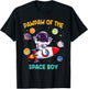 PawPaw Of The Birthday Astronaut Space Boy Theme T-Shirt - T-Shirt | Black