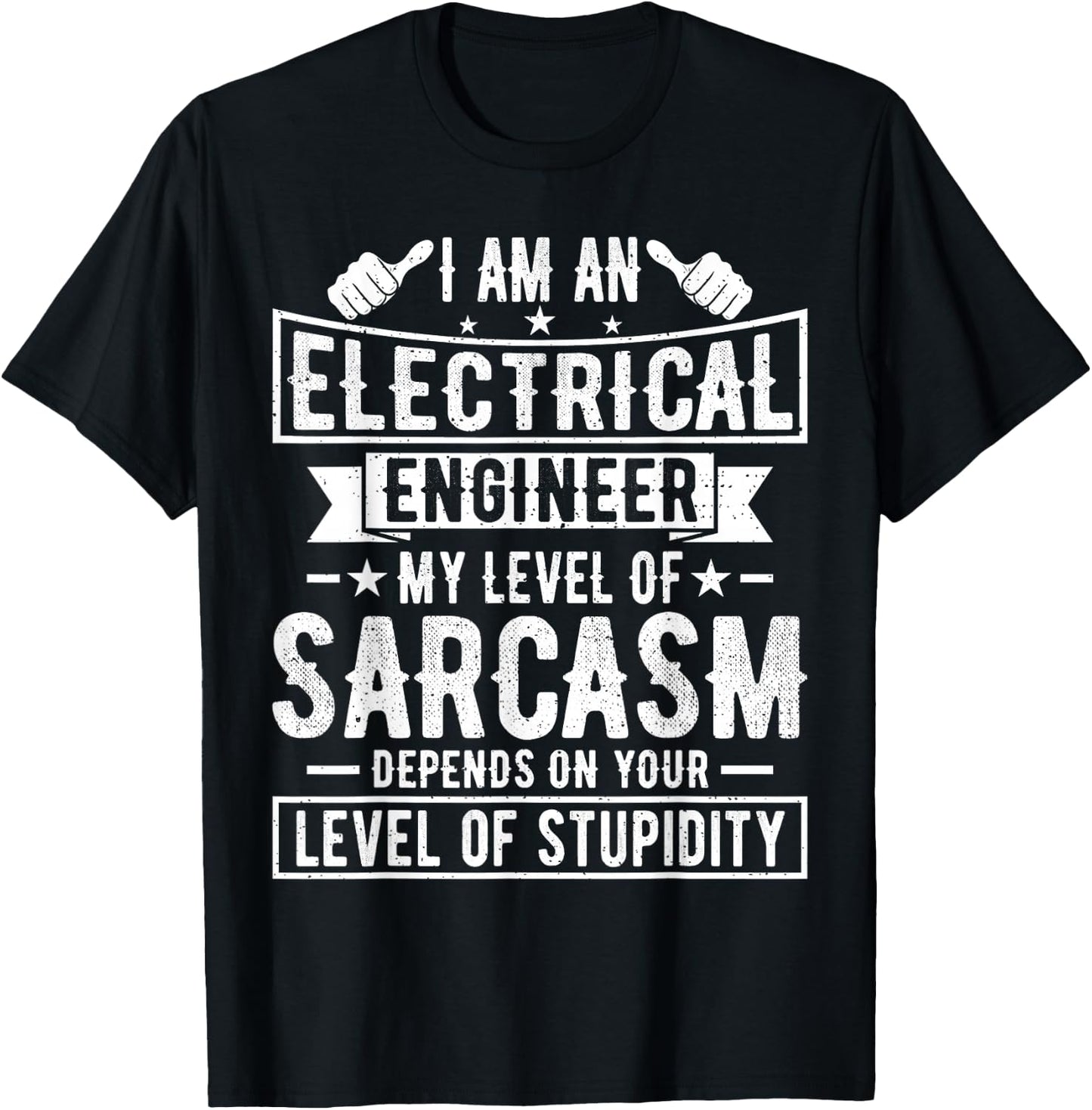Electrical Engineer - Funny Electrical Engineering Engineer T-Shirt - T-Shirt | Black