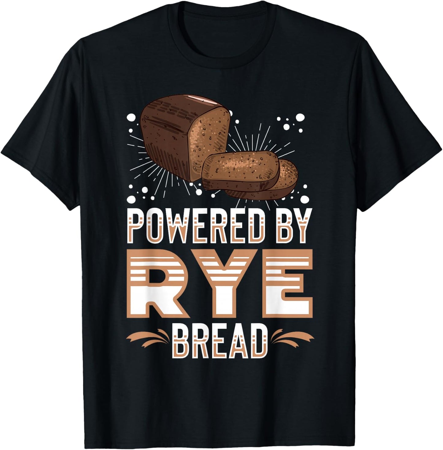 Rye Bread Recipes Gluten Free Seeds German Flour T-Shirt - T-Shirt | Black