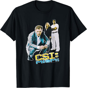 CSI: Miami In Perspective T-Shirt - T-Shirt | Black