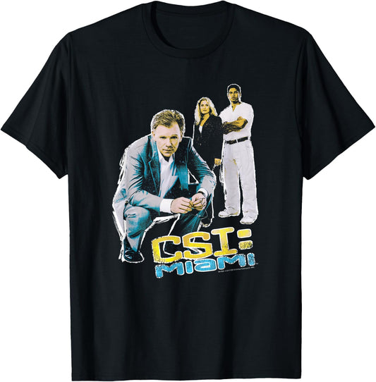 CSI: Miami In Perspective T-Shirt - T-Shirt | Black