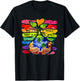 And I Think To Myself What A Wonderful World Earth Day T-Shirt - T-Shirt | Black