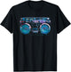 Retro Ghetto Blaster - Boom Box 80's 90's Hip Hip Rap T-Shirt - T-Shirt | Black