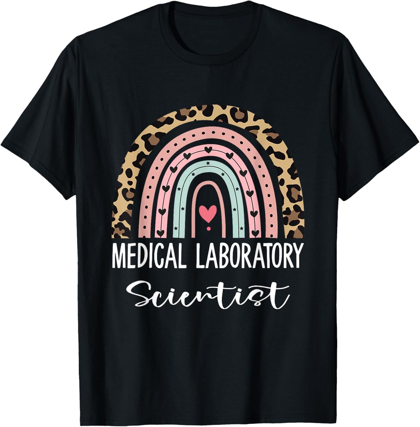 Medical Laboratory Scientist Lab Technologist Lab Technician T-Shirt - T-Shirt | Black