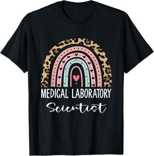 Medical Laboratory Scientist Lab Technologist Lab Technician T-Shirt - T-Shirt | Black