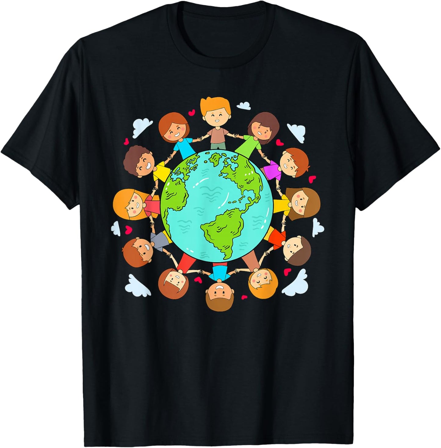 Earth Day Shirts Kids Earth Day 2022 Youth Boys Girls T-Shirt - T-Shirt | Black