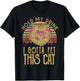 Hold My Drink I Have To Pet This Cat Funny kitten Lover Gift Men Women T-Shirt - T-Shirt | Black