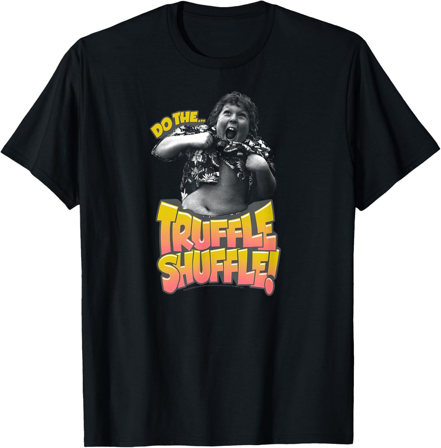 The Goonies Do the Truffle Shuffle T-Shirt - T-Shirt | Black