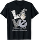 Silver Ribbon Gnome Love Someone With Parkinson's Awareness T-Shirt - T-Shirt | Black