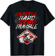 Hustle Hard Stay Humble Workout Fitness Motivation Costume T-Shirt - T-Shirt | Black