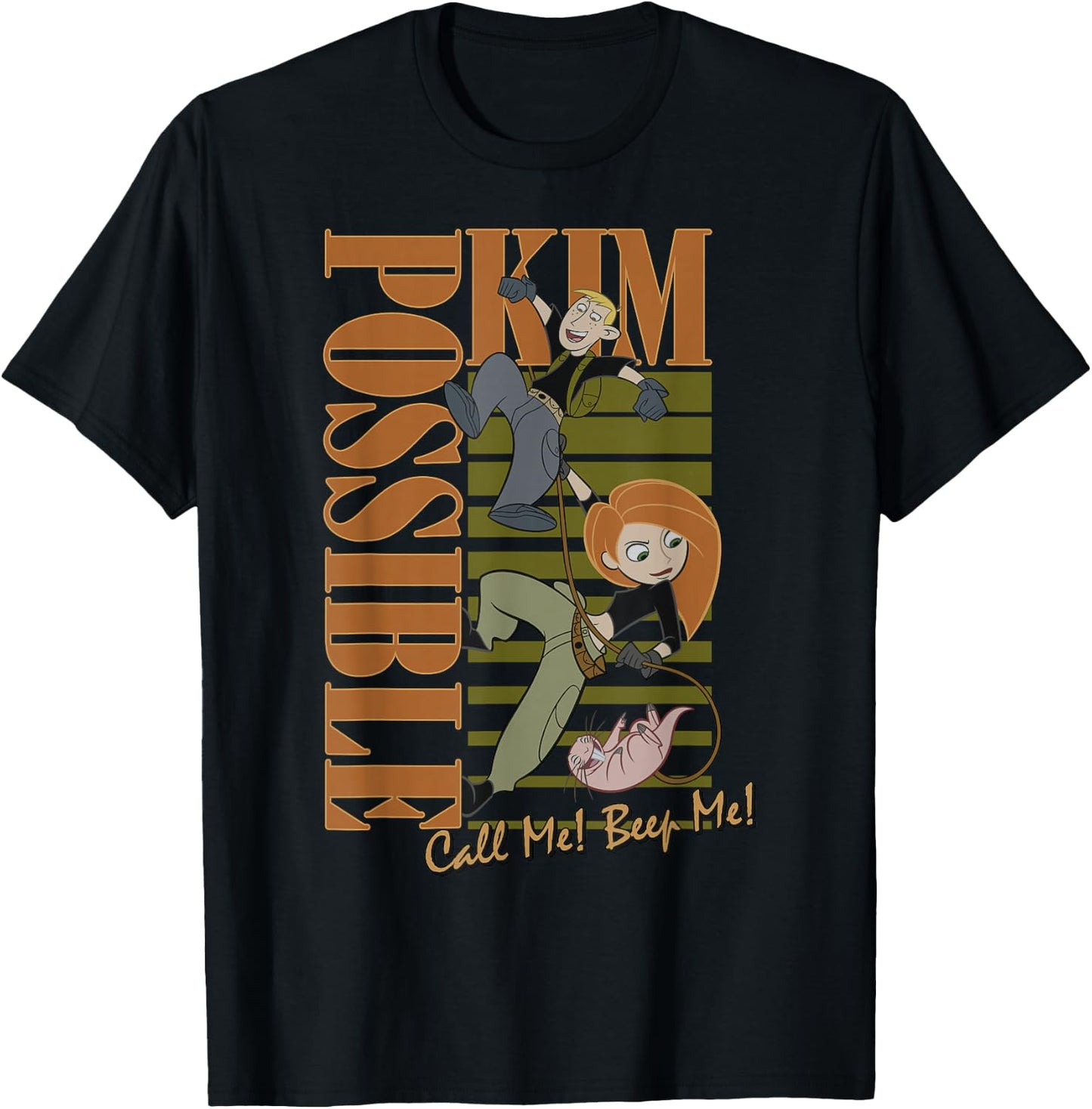 Disney Kim Possible Group Shot Poster T-Shirt - T-Shirt | Black
