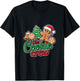 The Cookie Crew Gingerbread Christmas Family Holidays T-Shirt - T-Shirt | Black