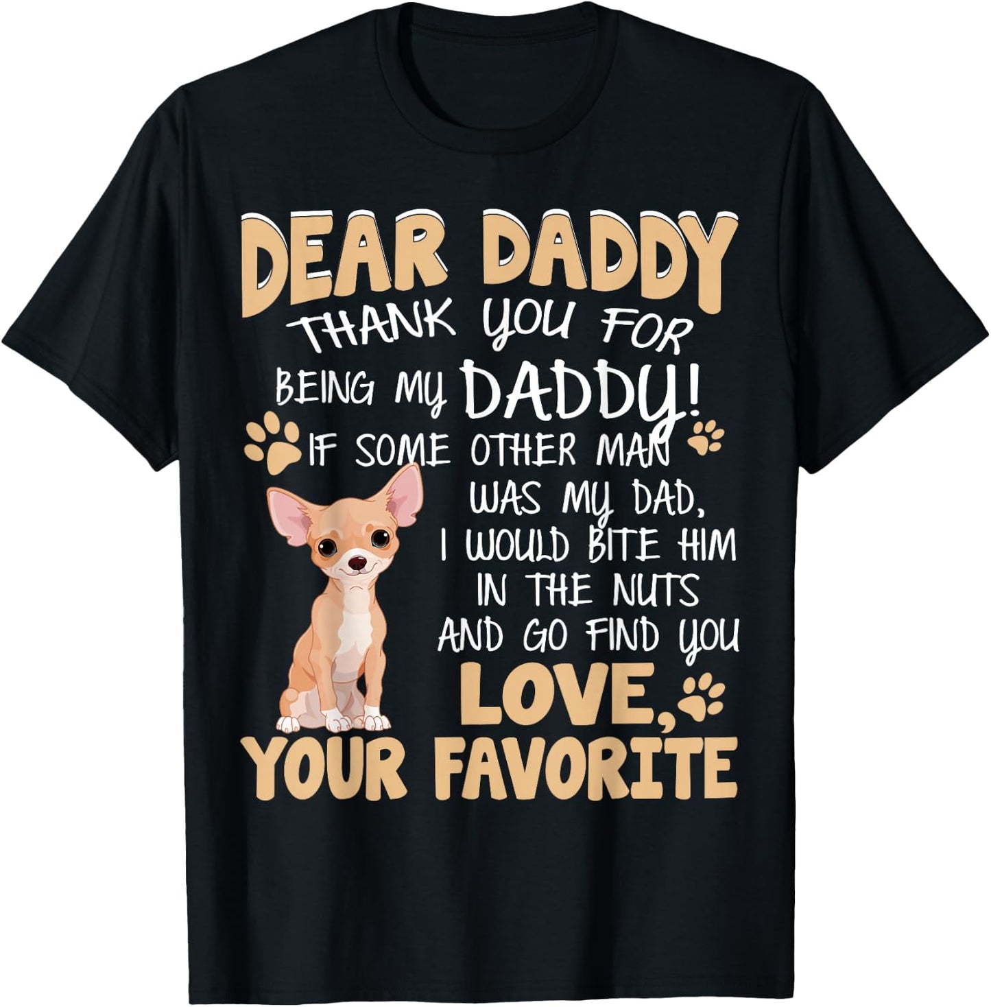 Chihuahua Shirt ,Funny For Chihuahua Lovers gift T-Shirt - T-Shirt | Black