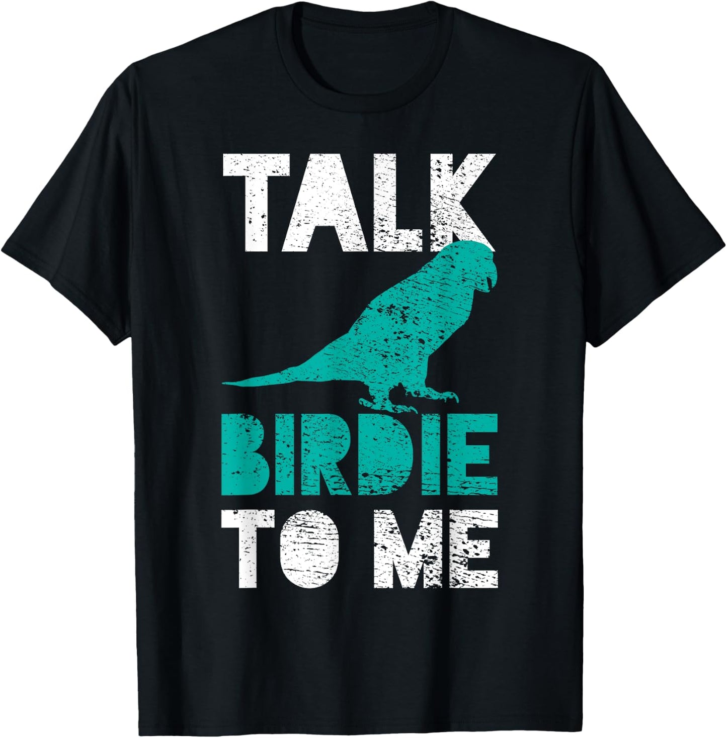 Birds Birdwatching Vintage Funny T-Shirt - T-Shirt | Black
