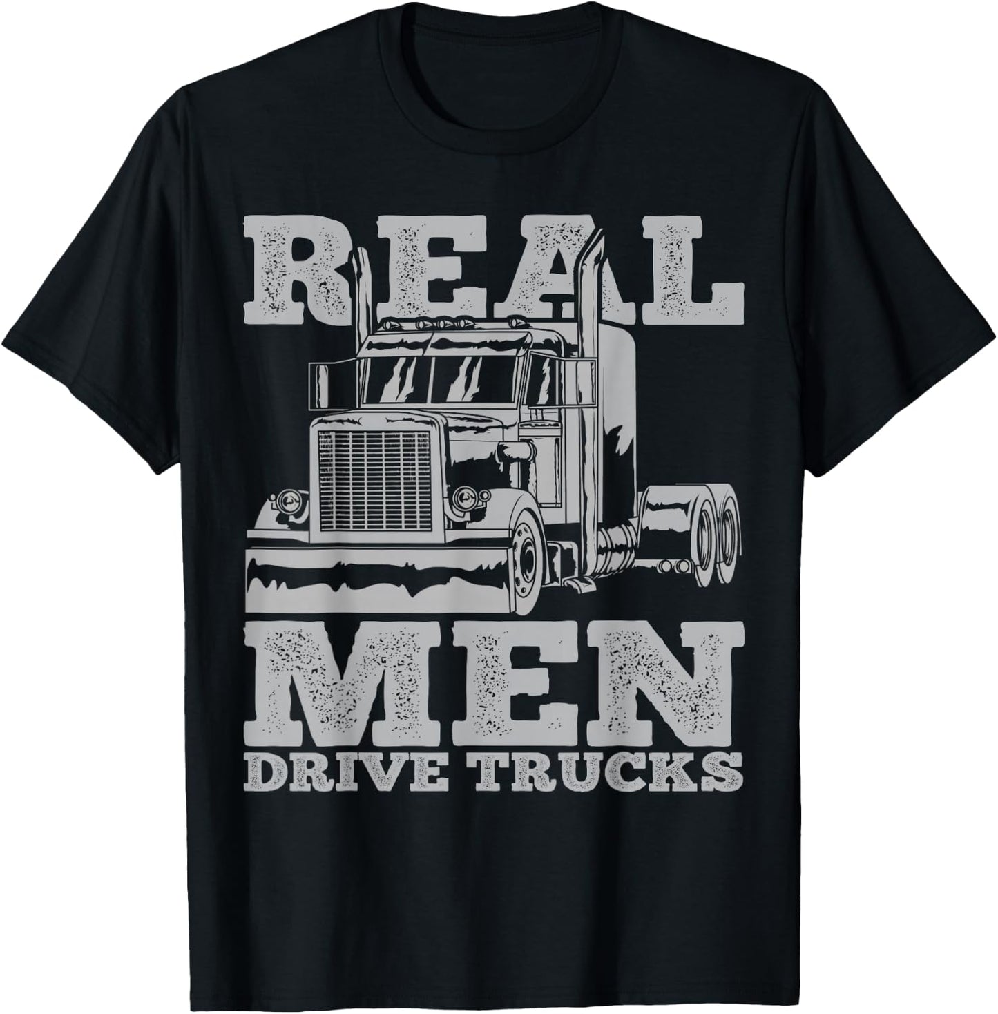 Trucker Truck Truck Driver T-Shirt - T-Shirt | Black