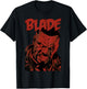 Marvel Blade Red Portrait T-Shirt - T-Shirt | Black