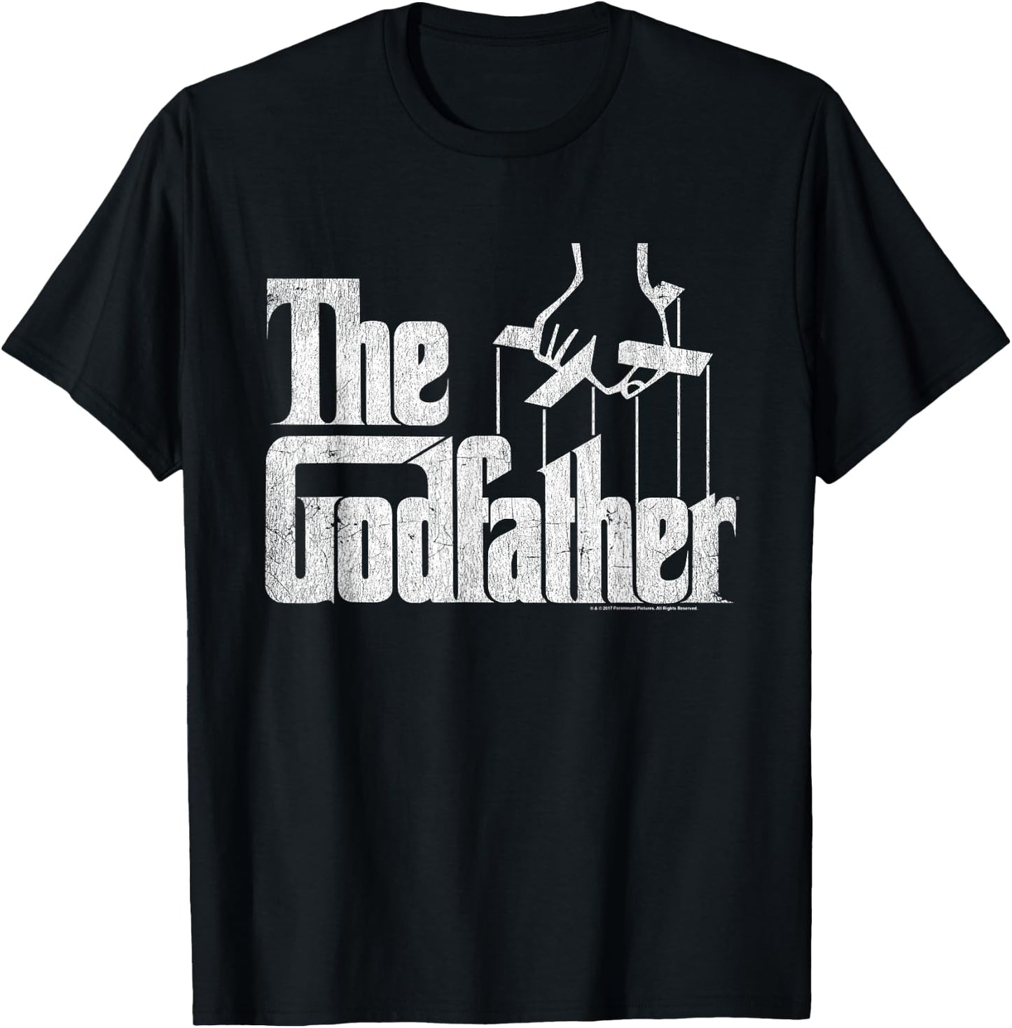 The Godfather - Black, Small, -Adults, Short Sleeve, , Regular Fit, Classic, Themed T-Shirt - T-Shirt | Black