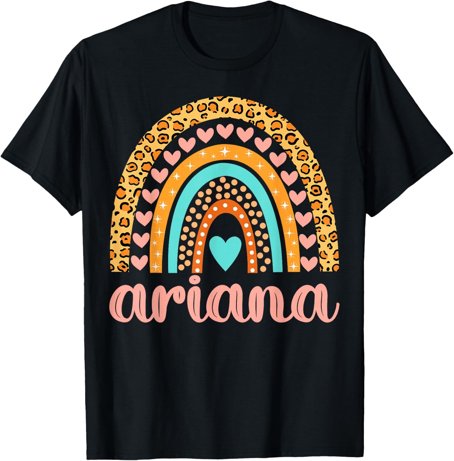 Ariana Name Shirts & Gifts Ariana Birthday Gift T-Shirt - T-Shirt | Black