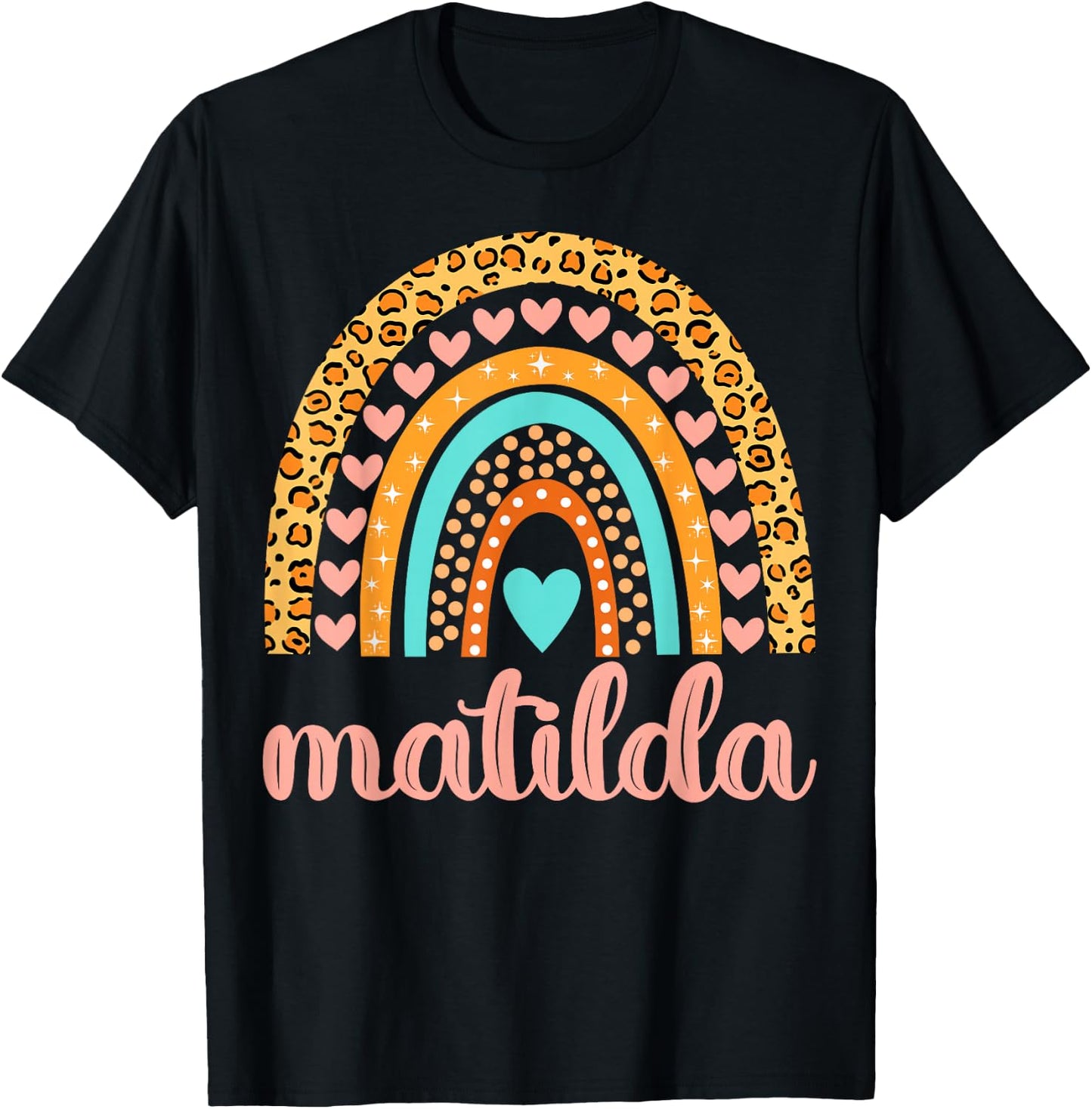 Matilda Matilda Name Birthday Shirt Gift T-Shirt - T-Shirt | Black