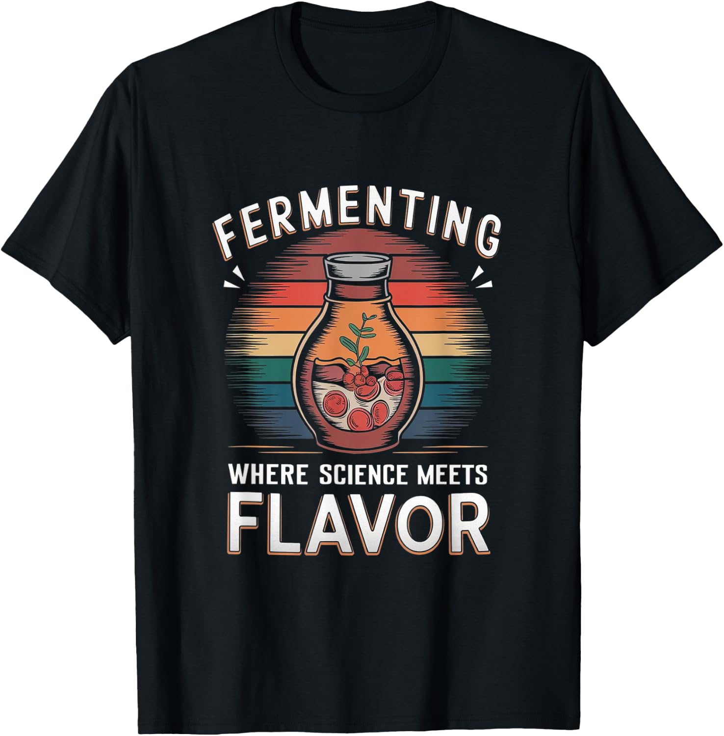 Funny Fermenting Fermentation T-Shirt - T-Shirt | Black