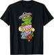 Sesame Street Oscar The Grouch Trashy Tattoo T-Shirt - T-Shirt | Black