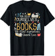 We lose ourselves in books - Funny librarian cute bookworm T-Shirt - T-Shirt | Black