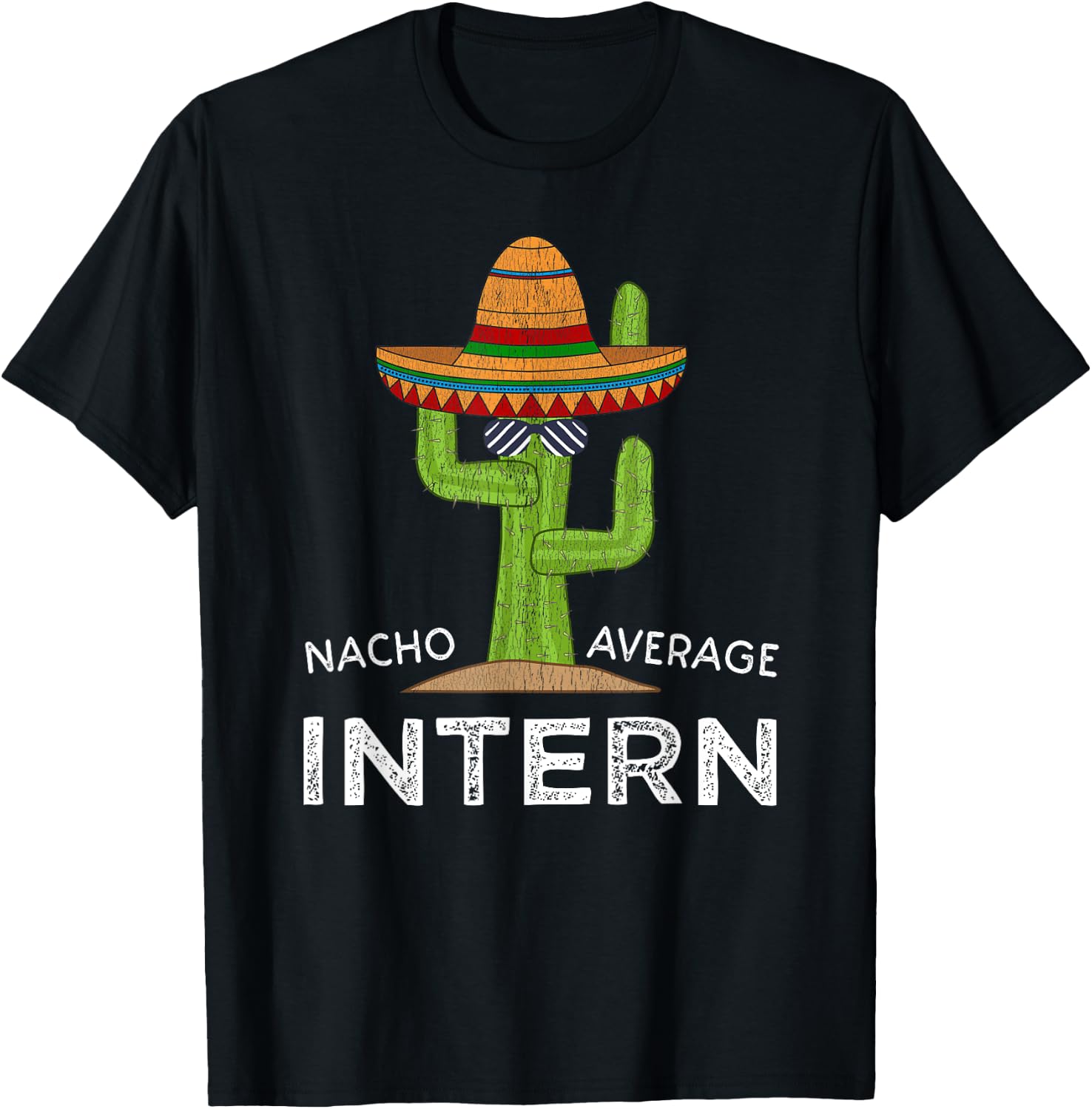 Funny Intern Internship T-Shirt - T-Shirt | Black