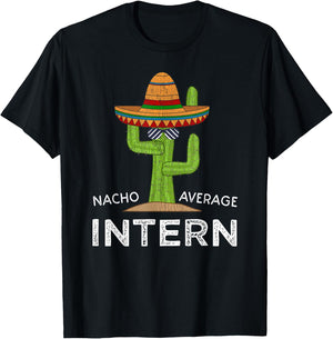 Funny Intern Internship T-Shirt - T-Shirt | Black