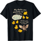 Sarcasm Funny Humor My Ducks are Absolutely Not in A Row T-Shirt - T-Shirt | Black