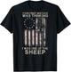 Your First Mistake Was Thinking I Was A Sheep (on back) T-Shirt - T-Shirt | Black