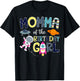 Momma Of the Birthday Girl Space Astronaut Family Matching T-Shirt - T-Shirt | Black