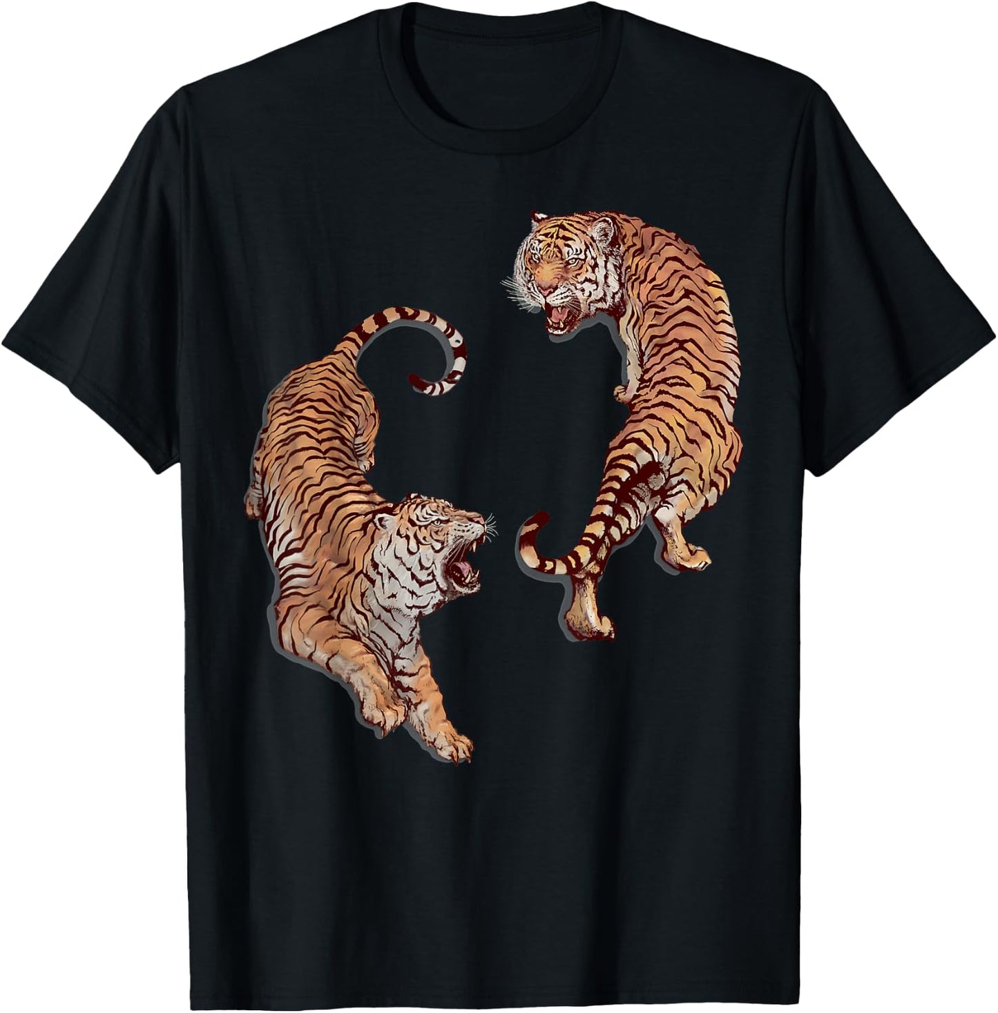 YEAR OF THE TIGER Chinese Zodiac Lunar New Year 2022 T-Shirt - T-Shirt | Black