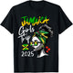 Jamaica Girls Trip 2025 Matching Women Summer Vacation Trip T-Shirt - T-Shirt | Black
