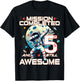 5th Birthday Astronaut Astronomy 5th Year Old Birthday T-Shirt - T-Shirt | Black