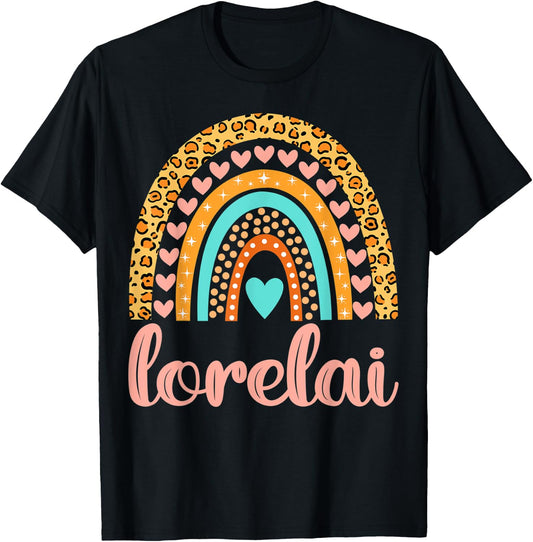 Lorelai Lorelai Name Birthday Shirt Gift T-Shirt - T-Shirt | Black