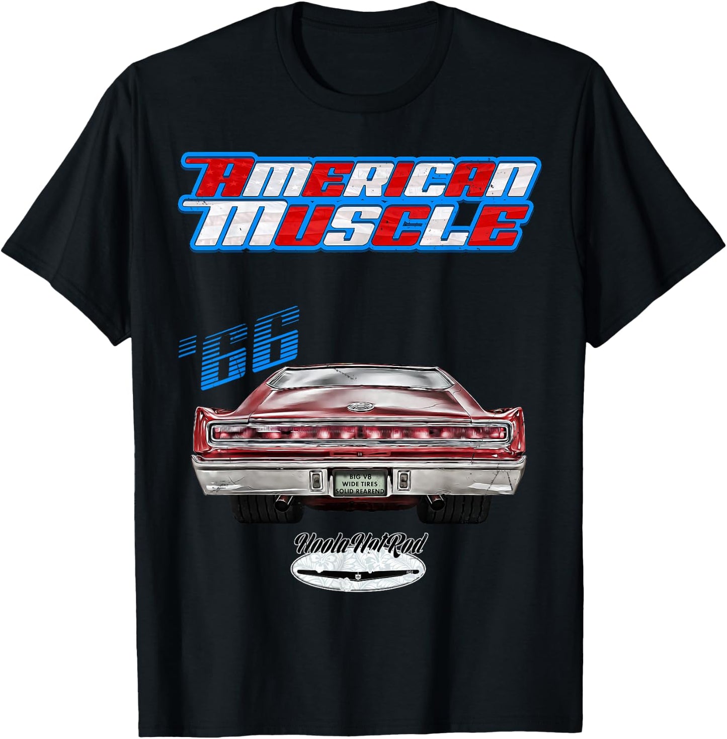 1966 Charger,Super Bee,Hot Rod,Muscle Car,Magnum,Wedge,R/T T-Shirt - T-Shirt | Black