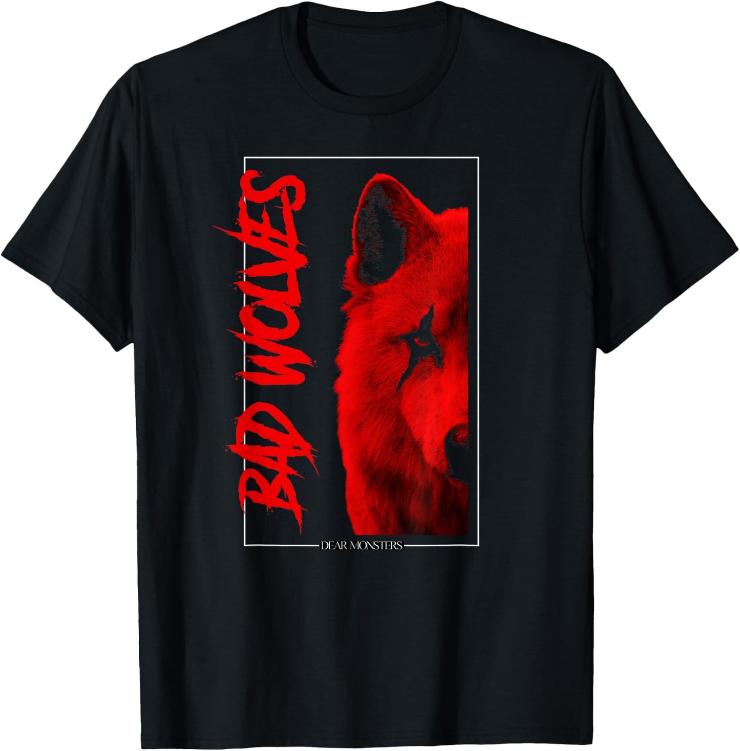 Bad Wolves – Dear Monsters Album T-Shirt - T-Shirt | Black