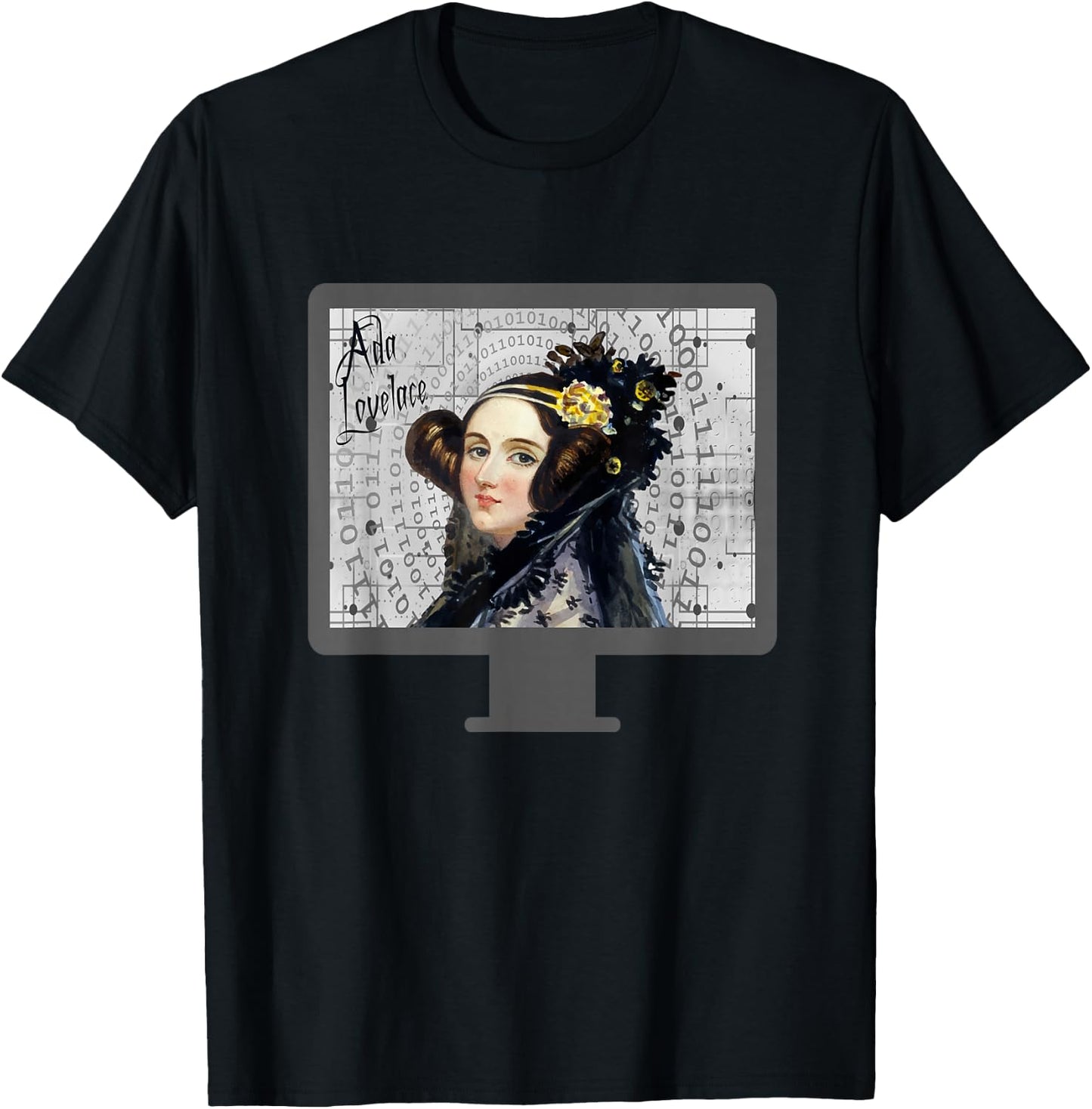 Ada Lovelace Mother of Computing T-Shirt - T-Shirt | Black