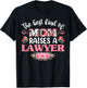 The Best Kind of Mom Raises a lawyer Shirt T-Shirt - T-Shirt | Black