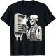 Halloween Skeleton Electrician T-Shirt - T-Shirt | Black