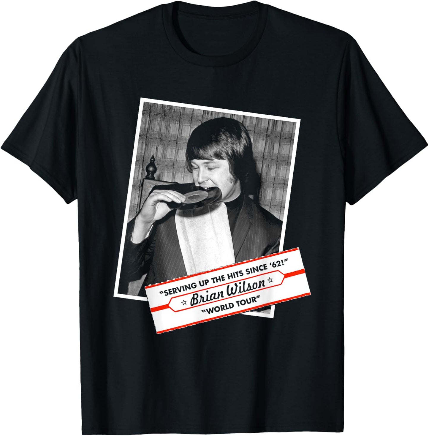 Brian Wilson – Serving Up Hits T-Shirt - T-Shirt | Black