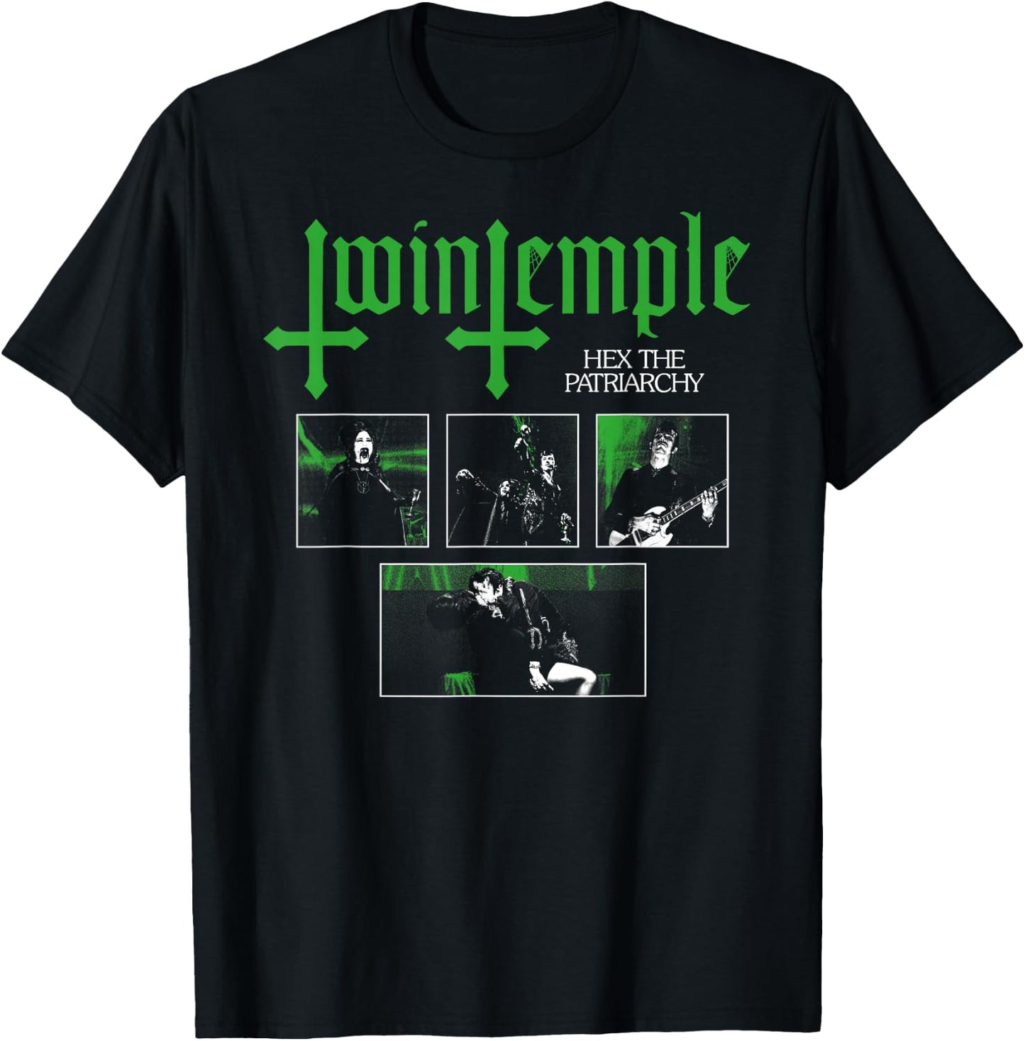 Twin Temple Hex The Patriarchy T-Shirt - T-Shirt | Black