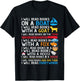 I Will Read Books On A Boat & Everywhere Reading Kids T-Shirt - T-Shirt | Black